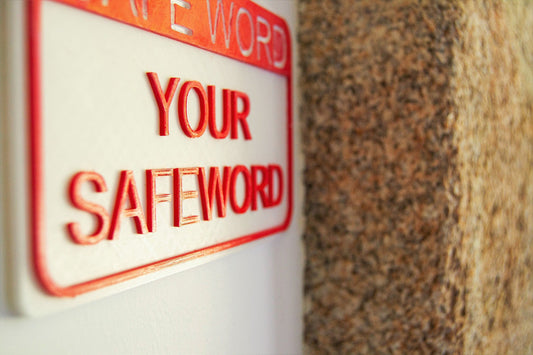 Safeword Sign | Dungeon | 3D Printed - XPrint3D